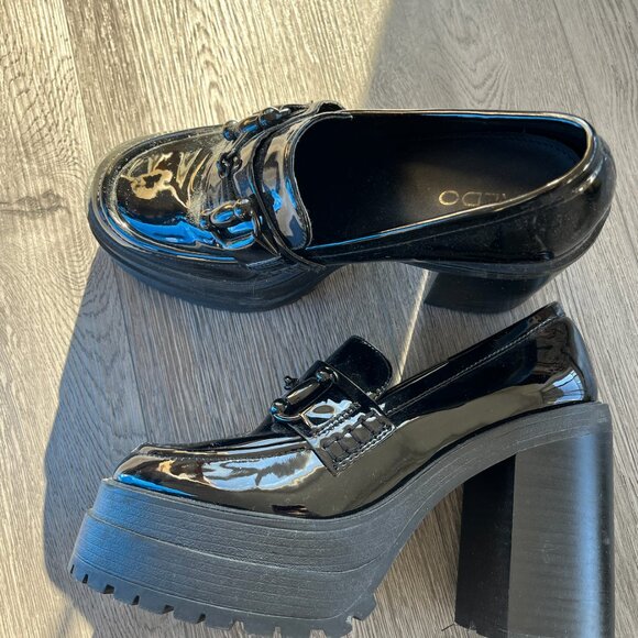 Aldo Heeled Loafer - Picture 3 of 4